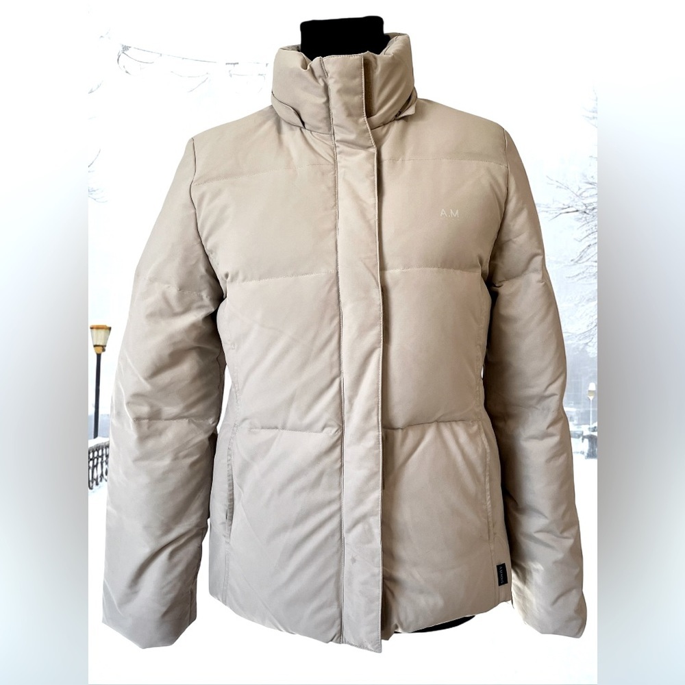Winter Parka Jacket Thick Cotton Padded Coats Puffer size small